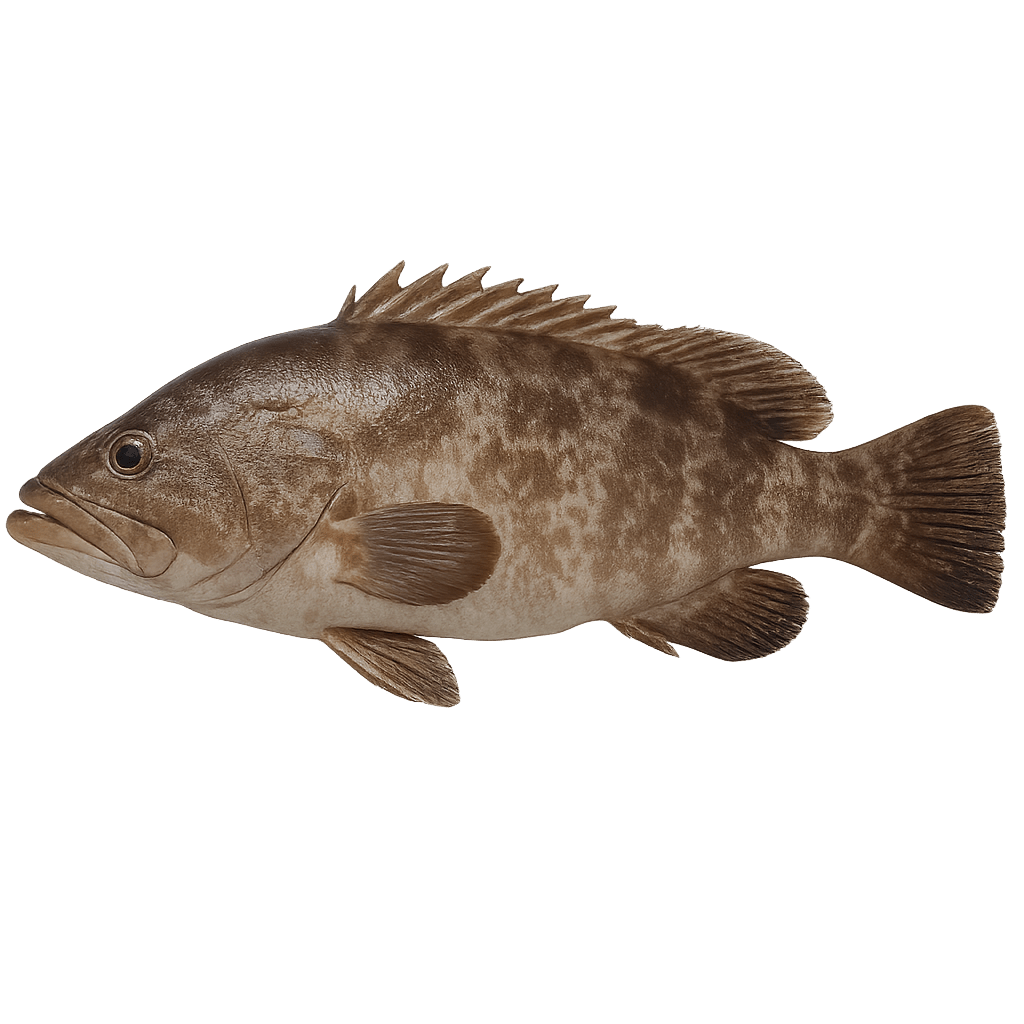 Tewa (Grouper Fish) - Mombasa Fish Market